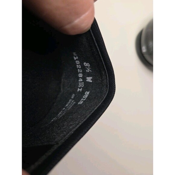 Munro Slip On Comfort Work Loafers S 8.5 M Black Patent Crinkle Leather NWOT - Picture 9 of 11